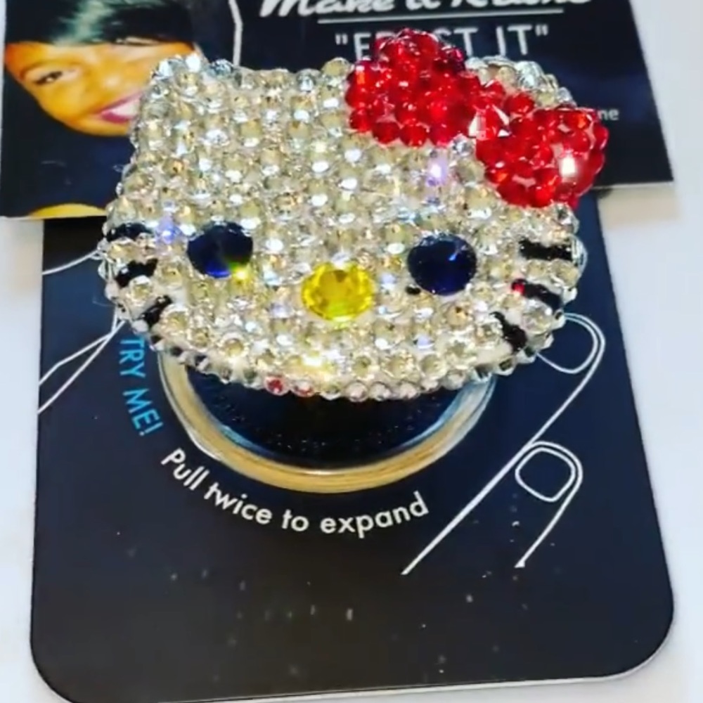 💎Hello Kitty -Air Bag Cell Phone Bracket - crystallized. - Picture 3 of 8